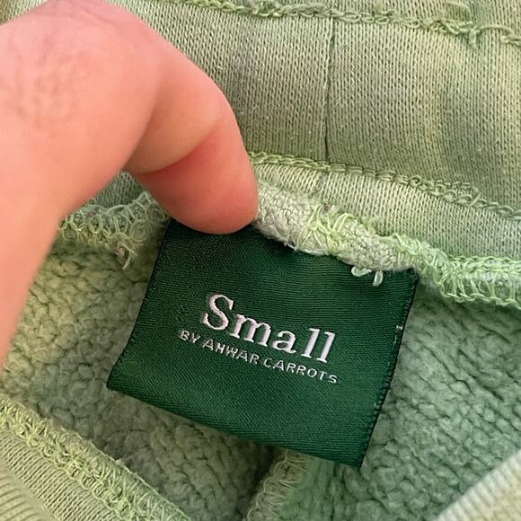 Carrots Sweatpants Men's Size Small Sage Green Drawstring Elastic Waist - Picture 11 of 13